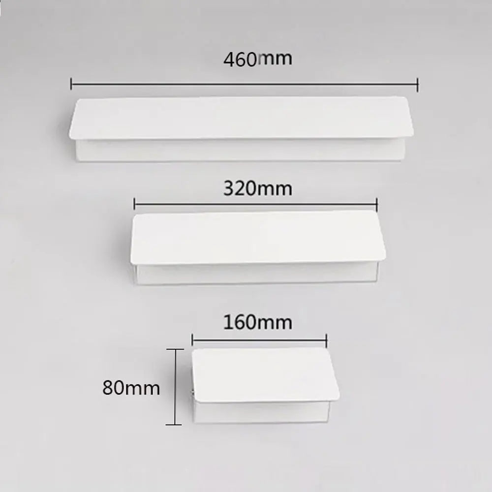 Modern Adjustable LED Swing Wall Lamp – Minimalist Aluminum Rectangular Wall Light, 5W to 16W, Warm or Cool White
