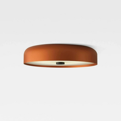 Nordic Retro LED Ceiling Light – Minimalist Flush Mount Fixture with 3-Color Switch, Modern Lamp for Bedroom & Living Room