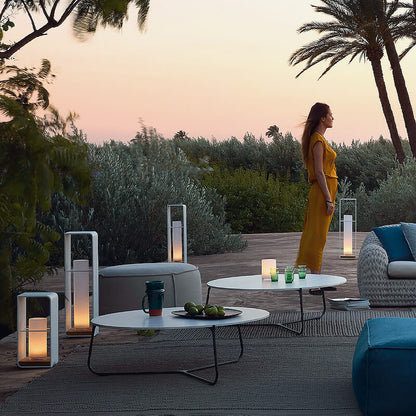 Modern Square Solar LED Outdoor Light – Waterproof Aluminum & Acrylic Wall Lamp, Warm White, Small, Medium or Large