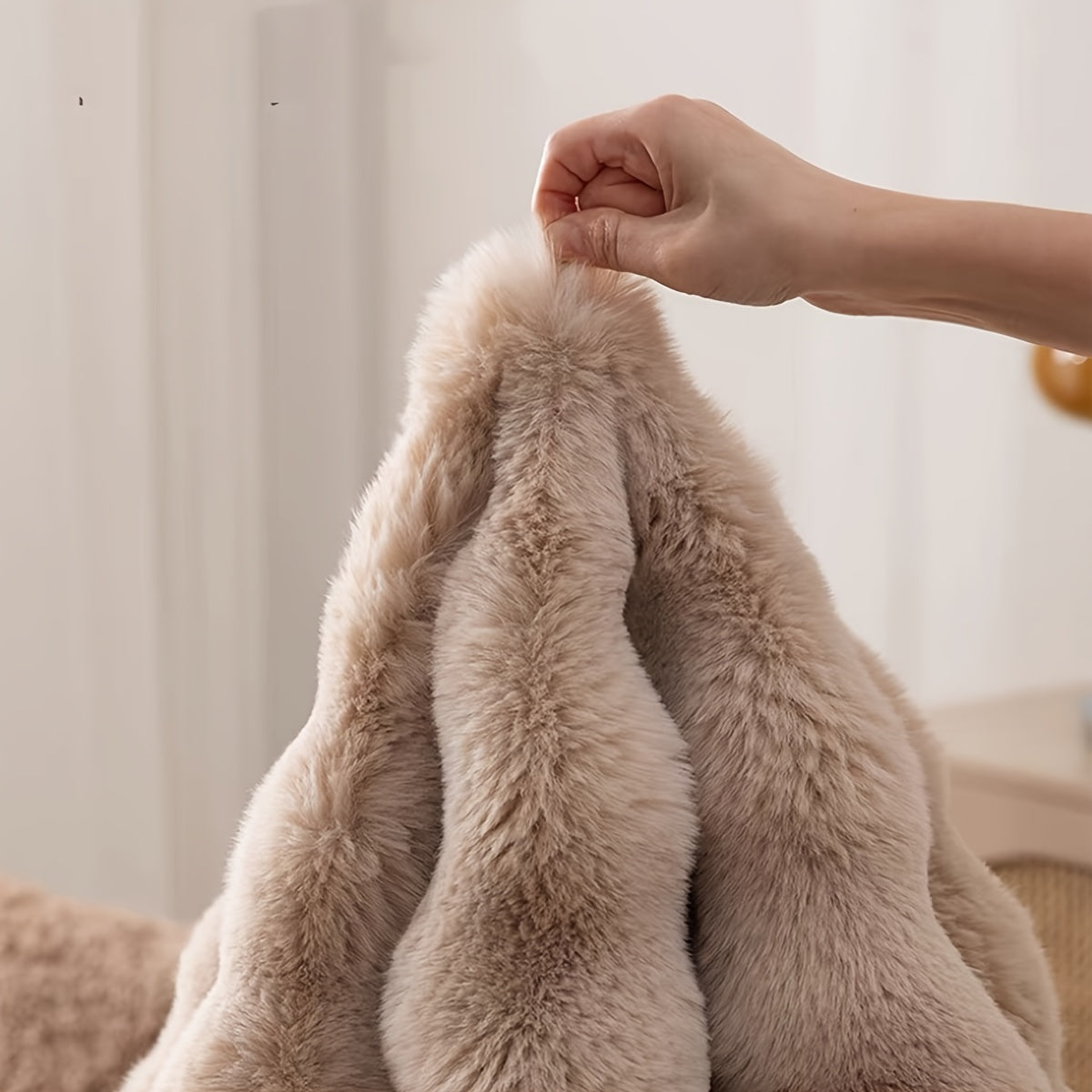 Cloud Comfort Round Bubble Rug – Ultra-Soft Fluffy Circle Carpet, Modern 3D Textured Area Rug for Bedroom & Living Room