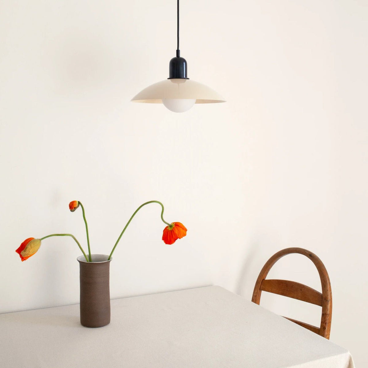 Macaron Bauhaus Dome Pendant Light – Two-Tone Colorful Modern Hanging Lamp for Kitchen, Dining, Kids Room & Cafe