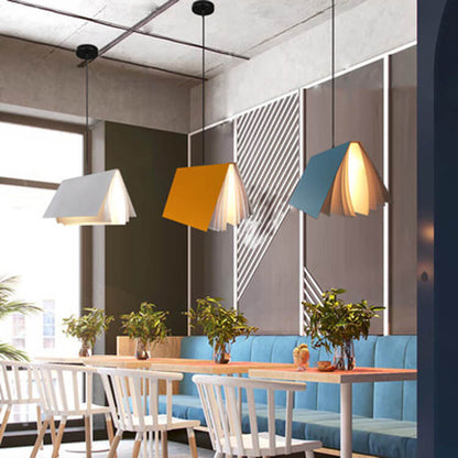 Floating Book Pendant Light – Modern Creative Book-Shaped Ceiling Lamp for Reading Nook, Bedroom, Cafe & Study