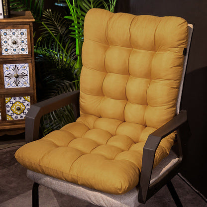 Outdoor Chair Cushion – Thick Tufted Polyester Seat & Back Pad for Patio, Garden, Dining & Rocking Chairs, 6 Colors
