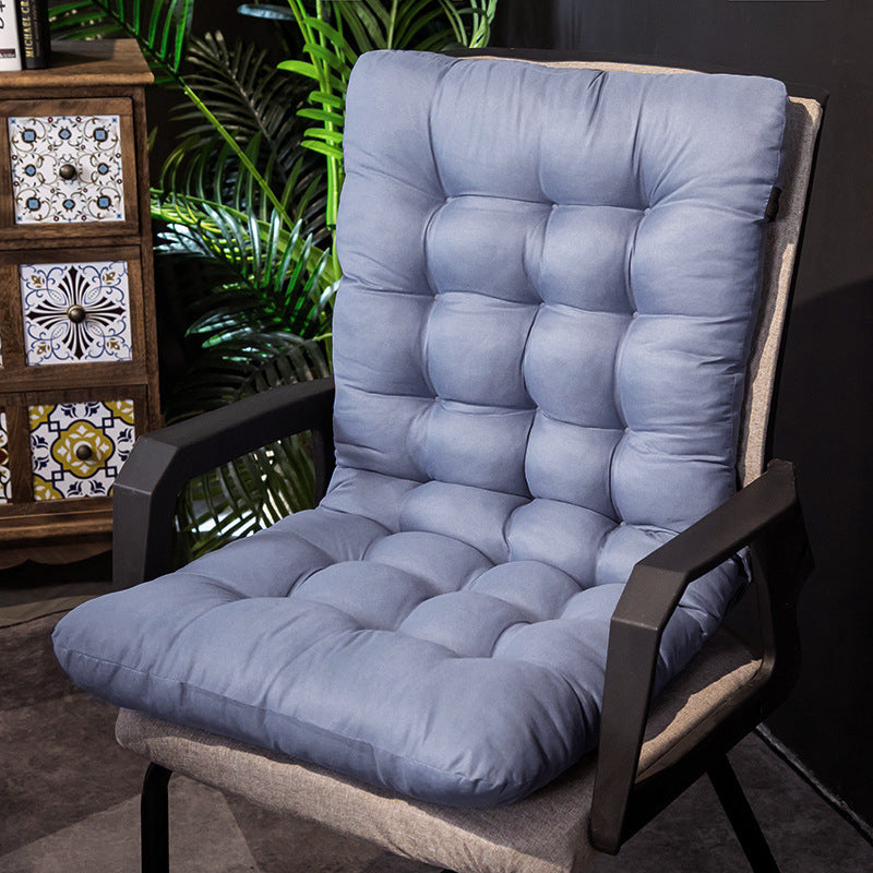 Outdoor Chair Cushion – Thick Tufted Polyester Seat & Back Pad for Patio, Garden, Dining & Rocking Chairs, 6 Colors