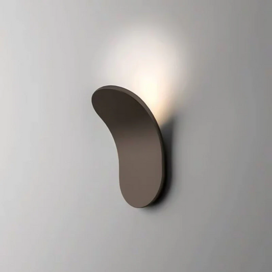 Modern Nordic LED Wall Lamp – Minimalist Curved Wall Sconce, Warm or Cool White Light for Bedroom & Hallway
