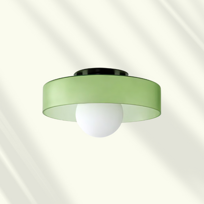 Veyro Modern LED Flush Mount Ceiling Light – Adjustable Brightness Energy-Efficient Lamp in 6 Colors for Bedroom & Kids Room
