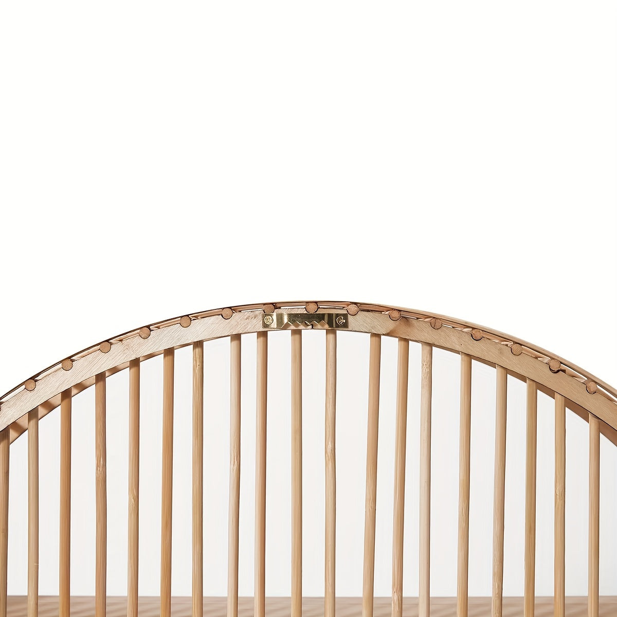 Handmade Round Bamboo Wall Shelf – Boho 2-Tier Floating Organizer for Plants, Books & Decor in Living Room & Bathroom