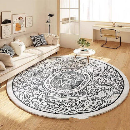 Nordic Round Area Rug