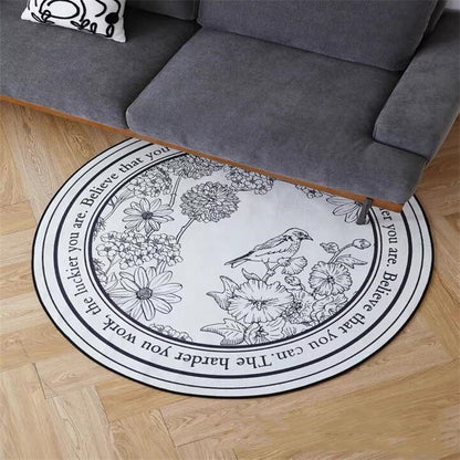 Nordic Round Area Rug – view 2