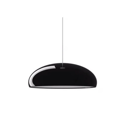 Horus Modern Aluminum LED Pendant Light – Italian-Inspired Curved Dome Hanging Lamp, 35 to 60 cm for Dining & Living Room
