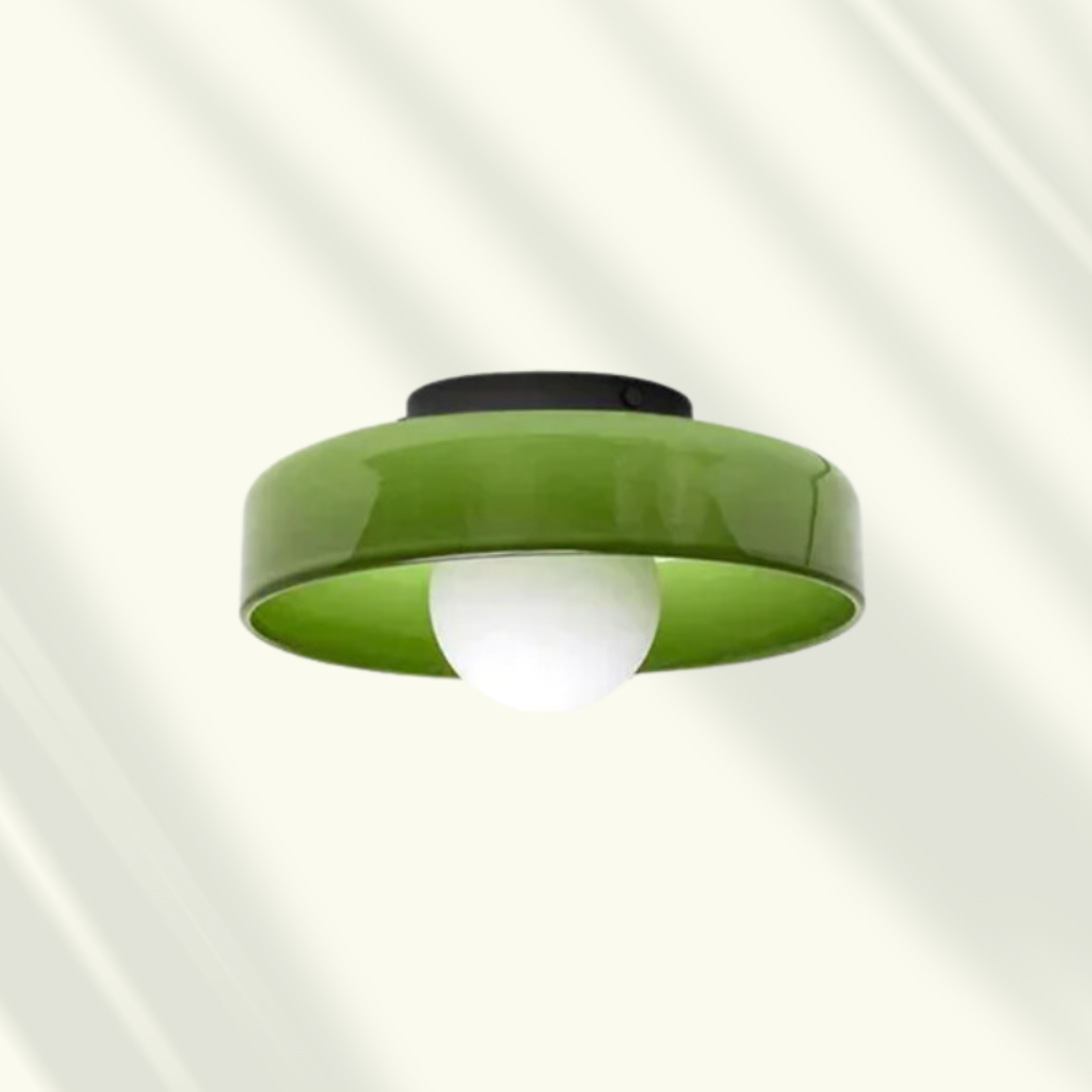 Veyro Modern LED Flush Mount Ceiling Light – Adjustable Brightness Energy-Efficient Lamp in 6 Colors for Bedroom & Kids Room