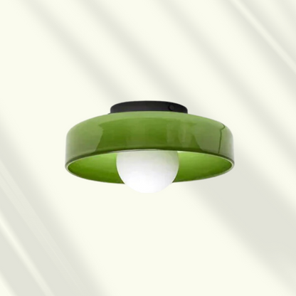 Veyro Modern LED Flush Mount Ceiling Light – Adjustable Brightness Energy-Efficient Lamp in 6 Colors for Bedroom & Kids Room