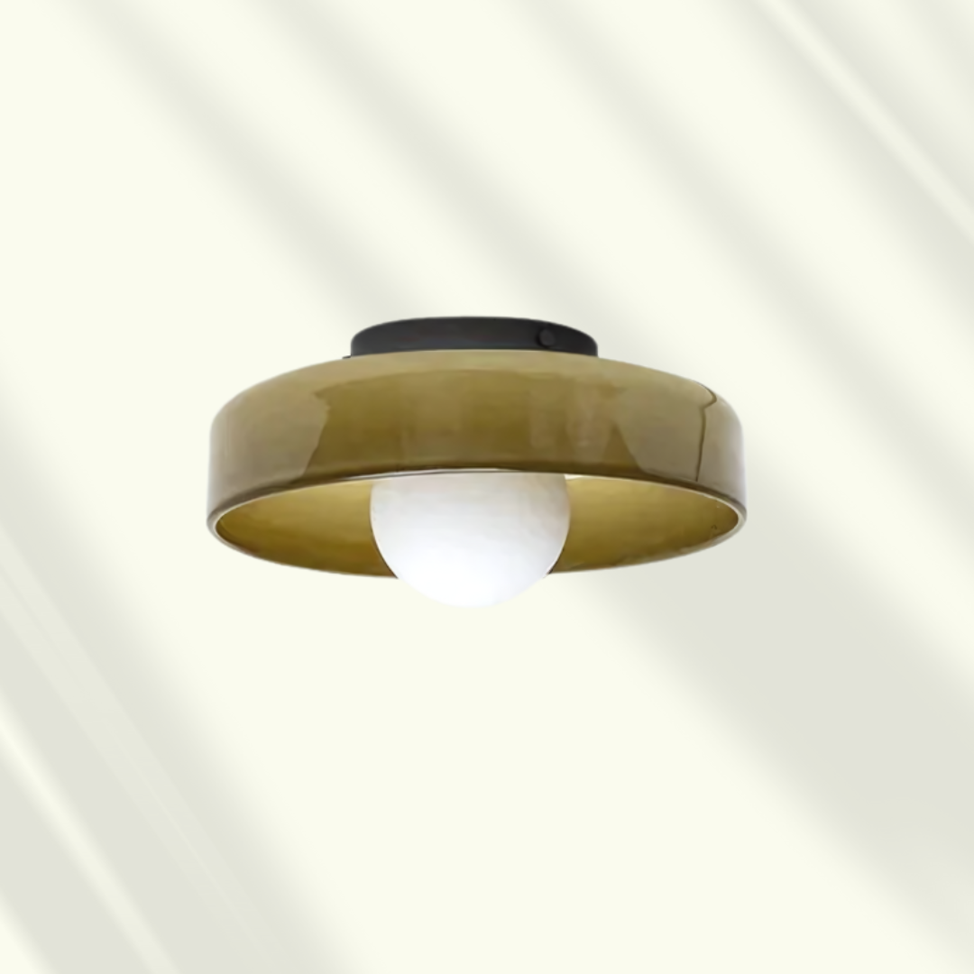 Veyro Modern LED Flush Mount Ceiling Light – Adjustable Brightness Energy-Efficient Lamp in 6 Colors for Bedroom & Kids Room