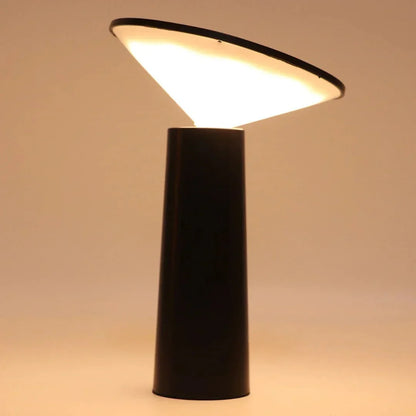 Aurora Cone Dimmable Table Lamp – Modern Designer Desk Lamp with 360° Rotating Tilting Shade for Bedroom & Home Office
