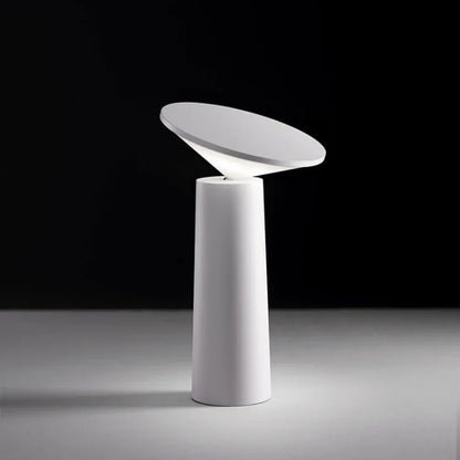 Aurora Cone Dimmable Table Lamp – Modern Designer Desk Lamp with 360° Rotating Tilting Shade for Bedroom & Home Office