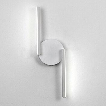 Curved Line LED Wall Light – Modern Minimalist Arc Halo Wall Sculpture Lamp in Black or White, Warm or Cool White