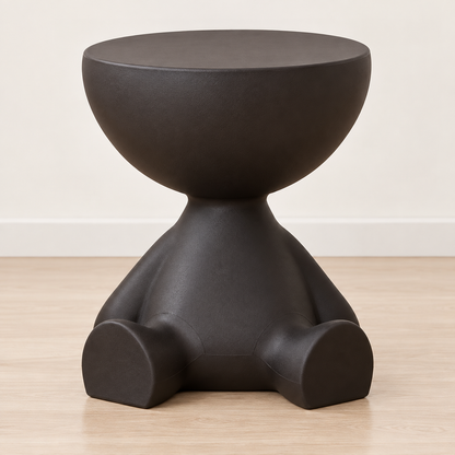 Cartoon Bear Side Table with Hidden Storage – Cute Modern Bear-Shaped End Table for Living Room, Bedroom & Kids Room