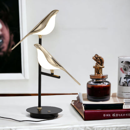 Golden Birdlight LED Wall Lamp – Modern Nordic Bird Wall Sconce, Gold Decorative Light for Bedroom, Living Room & Cafe
