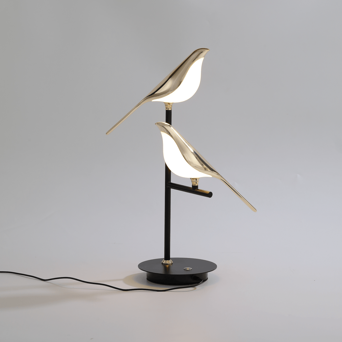 Golden Birdlight LED Wall Lamp – Modern Nordic Bird Wall Sconce, Gold Decorative Light for Bedroom, Living Room & Cafe