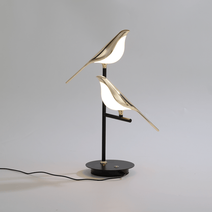 Golden Birdlight LED Wall Lamp – Modern Nordic Bird Wall Sconce, Gold Decorative Light for Bedroom, Living Room & Cafe