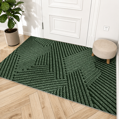 Non-Slip Front Door Mat – Durable Dirt Trapping Entrance Rug, Indoor Outdoor Welcome Mat for Entryway