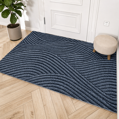 Non-Slip Front Door Mat – Durable Dirt Trapping Entrance Rug, Indoor Outdoor Welcome Mat for Entryway