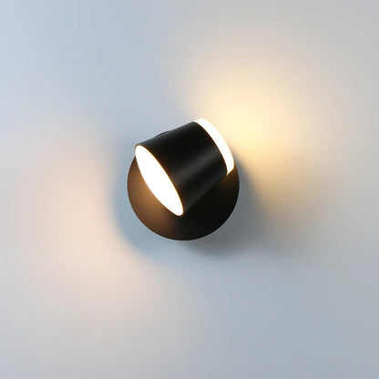 BrightGlow Rotatable LED Wall Lamp – Adjustable Modern Wall Sconce for Bedside Reading, Hallway & Study, Warm or Cool White