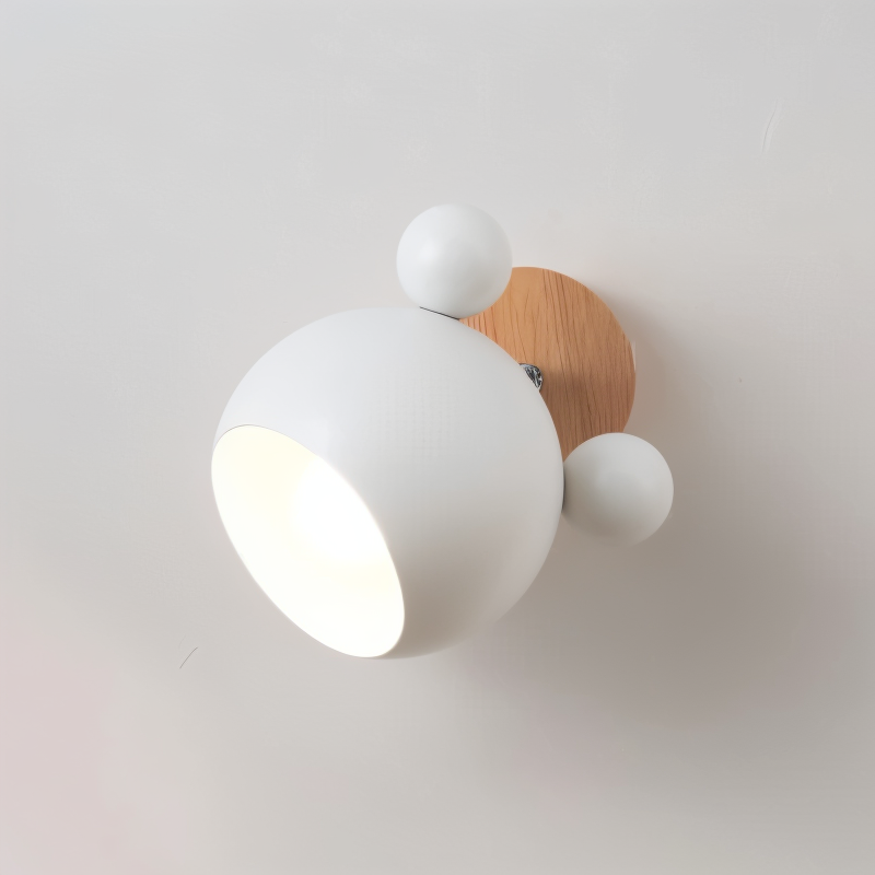FlashMouse Playful Wall Lamp – Cute Mouse-Inspired Adjustable Wall Sconce for Kids Room, Bedroom & Hallway in 6 Colors