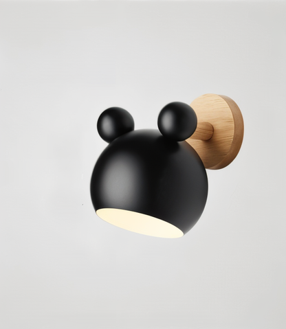 FlashMouse Playful Wall Lamp – Cute Mouse-Inspired Adjustable Wall Sconce for Kids Room, Bedroom & Hallway in 6 Colors