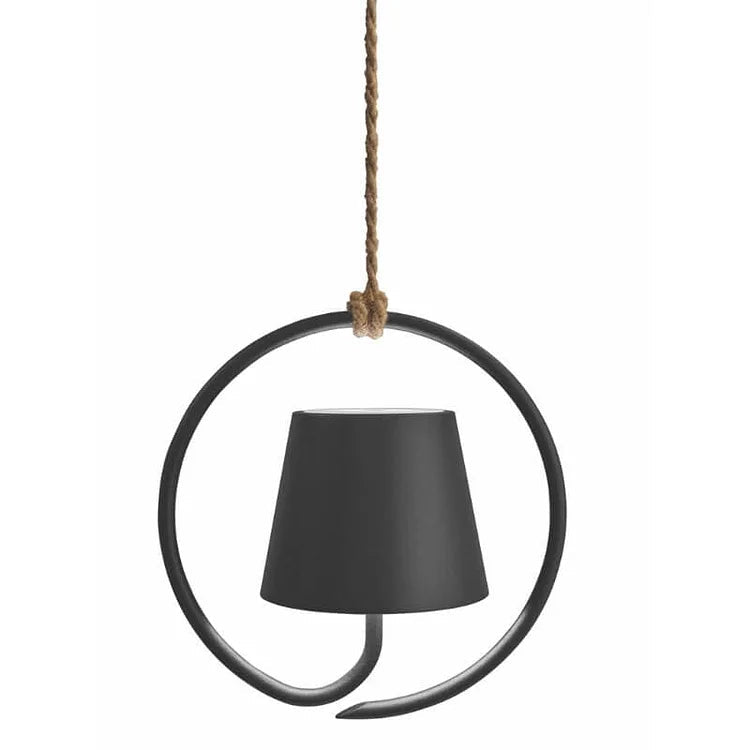 LumiLoop Rechargeable Cordless Pendant Light – IP54 Indoor Outdoor Touch-Dimmable Hanging Lamp for Patio, Balcony & Dining