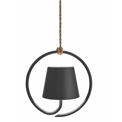LumiLoop Rechargeable Cordless Pendant Light – IP54 Indoor Outdoor Touch-Dimmable Hanging Lamp for Patio, Balcony & Dining
