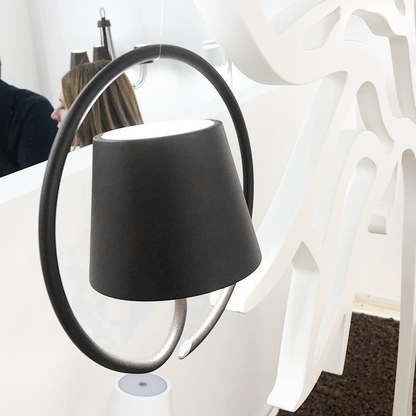 LumiLoop Rechargeable Cordless Pendant Light – IP54 Indoor Outdoor Touch-Dimmable Hanging Lamp for Patio, Balcony & Dining