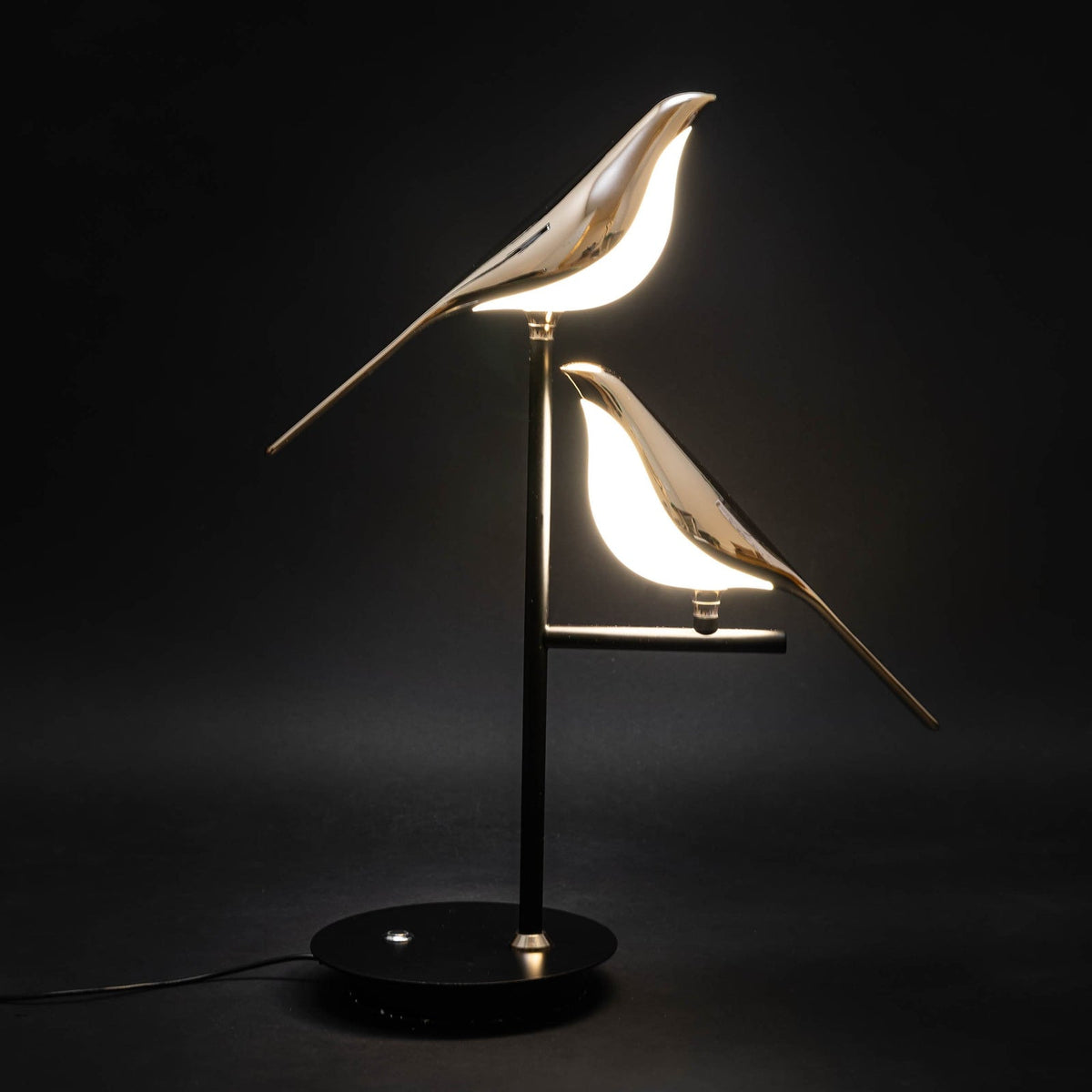Golden Birdlight LED Wall Lamp – Modern Nordic Bird Wall Sconce, Gold Decorative Light for Bedroom, Living Room & Cafe