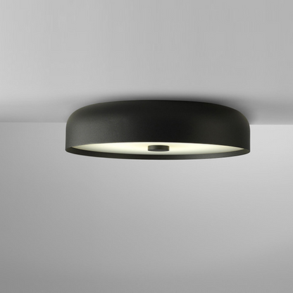 Nordic Retro LED Ceiling Light – Minimalist Flush Mount Fixture with 3-Color Switch, Modern Lamp for Bedroom & Living Room