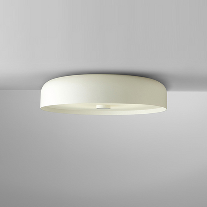 Nordic Retro LED Ceiling Light – Minimalist Flush Mount Fixture with 3-Color Switch, Modern Lamp for Bedroom & Living Room