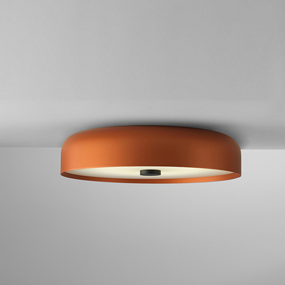 Nordic Retro LED Ceiling Light – Minimalist Flush Mount Fixture with 3-Color Switch, Modern Lamp for Bedroom & Living Room