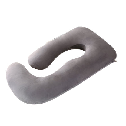 U-Shaped Pregnancy Body Pillow – Full Body Support Sleeping Cushion for Side Sleepers, Nursing & Lounging
