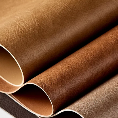 DuoMat Double-Sided Faux Leather Placemats – Heat-Resistant Waterproof PU Leather Table Mats, Set of 4 or 6, 7 Colors