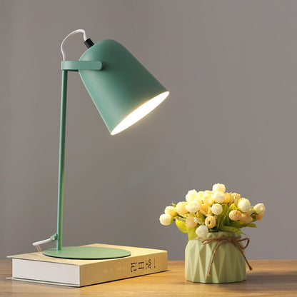Nordic Metal LED Desk Lamp – Minimalist Eye-Friendly Reading & Study Light for Home Office and Bedroom