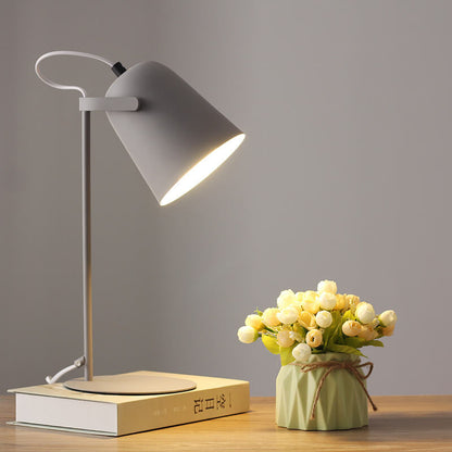 Nordic Metal LED Desk Lamp – Minimalist Eye-Friendly Reading & Study Light for Home Office and Bedroom