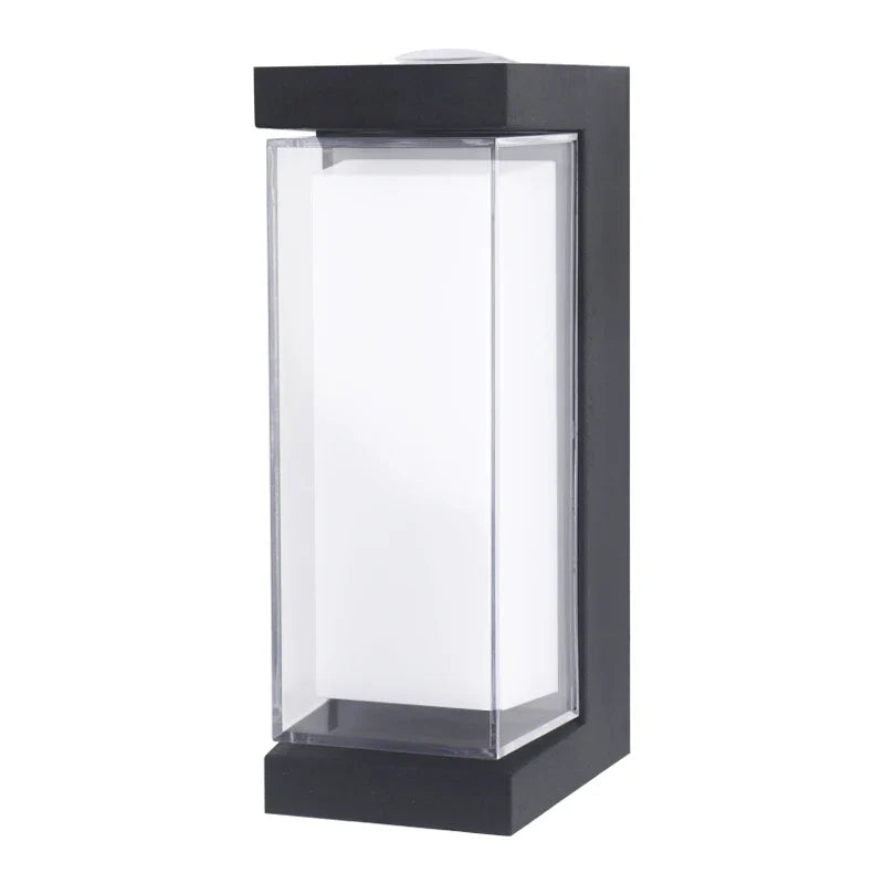 Modern Up & Down LED Wall Light – IP65 Waterproof Aluminum Indoor Outdoor Sconce, Square or Round, Warm or Cool White