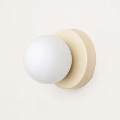 Macaron LED Wall Lamp – Modern Colorful Glass Mini Wall Sconce, Warm White Light for Bedroom, Hallway & Kids Room