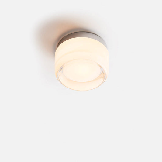 Solaria Modern LED Wall Sconce – Metal & Glass Wall Light with Adjustable 3000K to 6000K Color in White, Smoke Grey or Amber