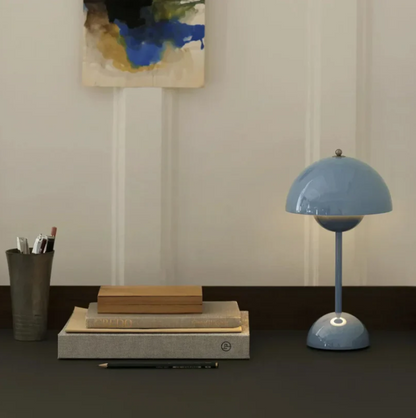Modern Touch Table Lamp – Scandinavian Dimmable Bedside Lamp with Easy Touch Control for Bedroom, Living Room & Office