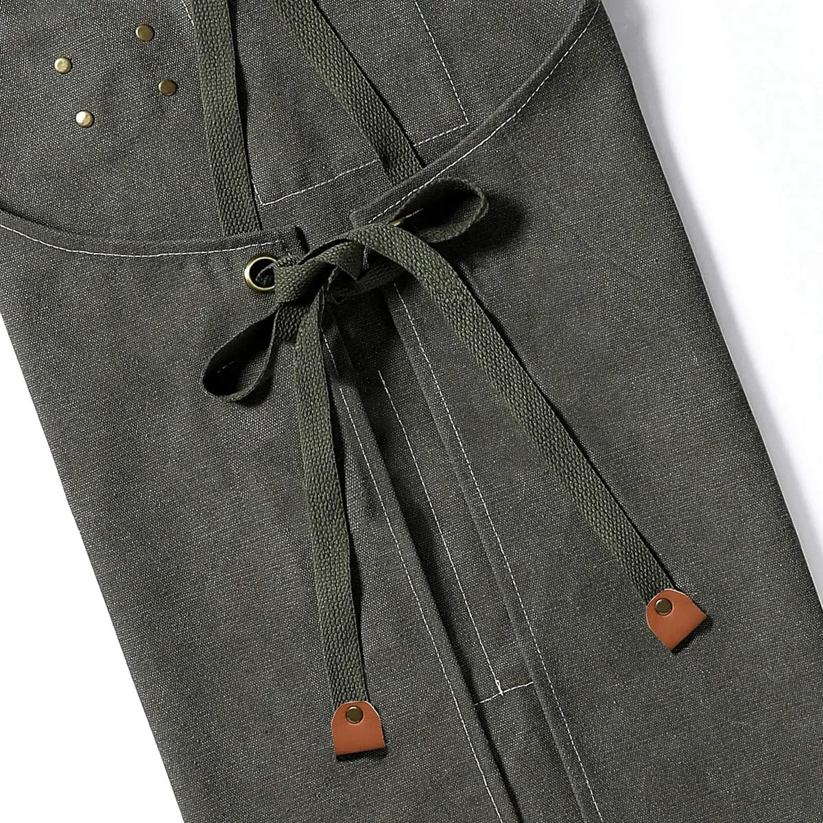 ProWear Premium Canvas Kitchen Apron – Heavy-Duty Unisex Chef, Barista & Workwear Utility Apron with Adjustable Straps