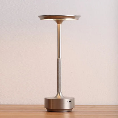Rechargeable Cordless LED Table Lamp – Touch-Control Dimmable Mushroom Desk Light with USB Charging for Bedroom & Dining