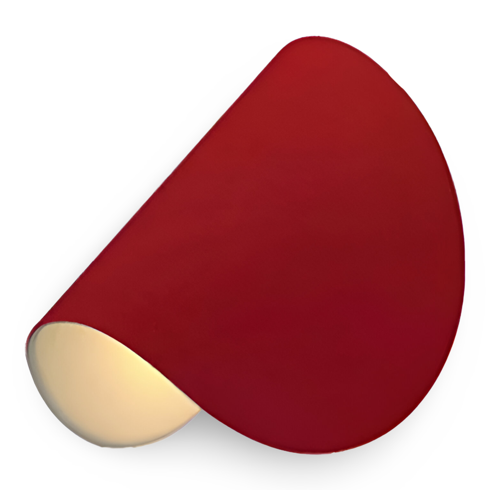 Twist Adjustable LED Wall Light – Modern Geometric Rotating Metal Wall Lamp in Black, White, Blue or Red for Bedside Reading