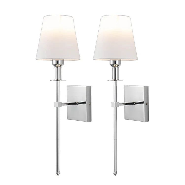 Rechargeable Wireless Wall Lights 2-Pack – Cordless No-Wiring Wall Sconces with 3 Light Colors, Rental-Friendly Easy Install