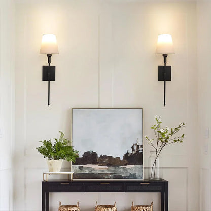 Rechargeable Wireless Wall Lights 2-Pack – Cordless No-Wiring Wall Sconces with 3 Light Colors, Rental-Friendly Easy Install