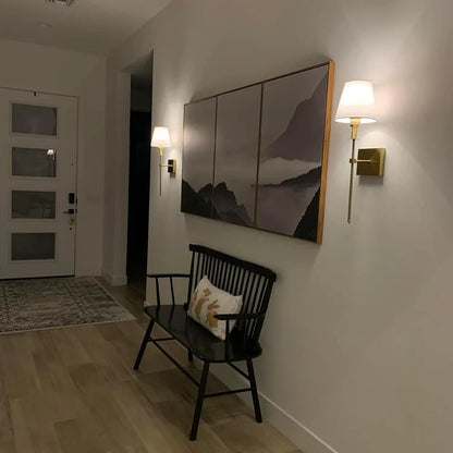 Rechargeable Wireless Wall Lights 2-Pack – Cordless No-Wiring Wall Sconces with 3 Light Colors, Rental-Friendly Easy Install